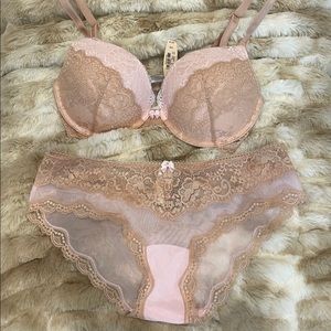 Victoria’s Secret bra and panty set...